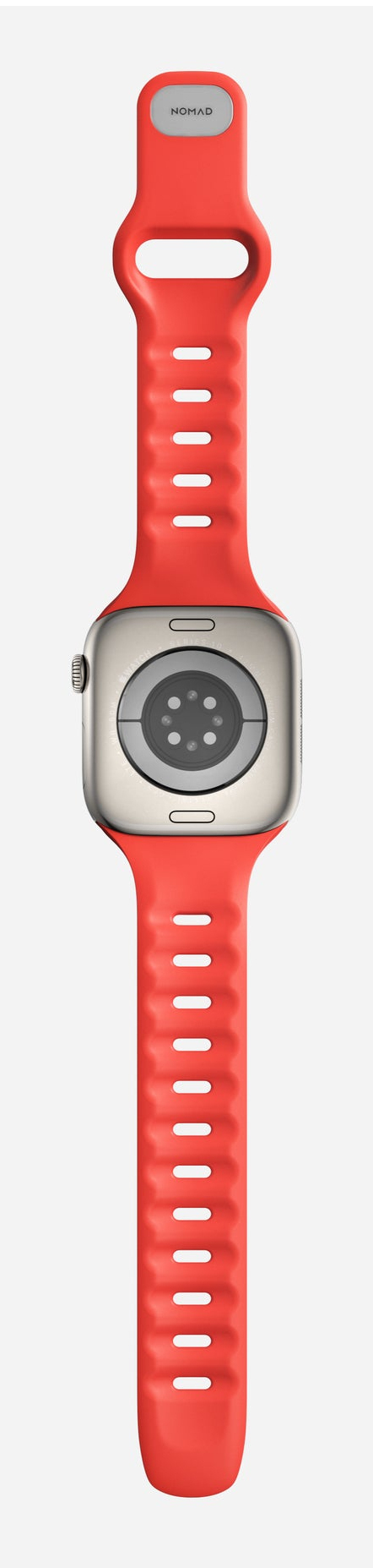Nomad Tempo Band 42 mm Gummi Coral