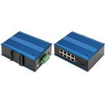 Digitus 8-Port 10/100/1000BASE-TX+1-Port 1000Base-FX Industrial PoE Switch (DN-651137)