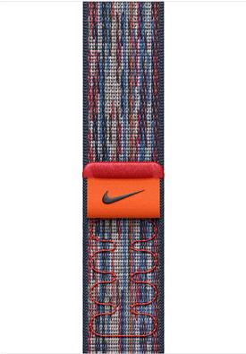 Image of Apple - Loop für Smartwatch - 46mm - 145 - 220 mm - Rot/Blau (MXU43ZM/A)