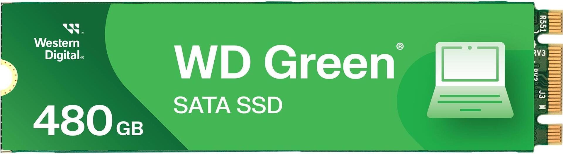 Western Digital WD Green WDS480G3G0B 480 GB M.2 SATA SSD