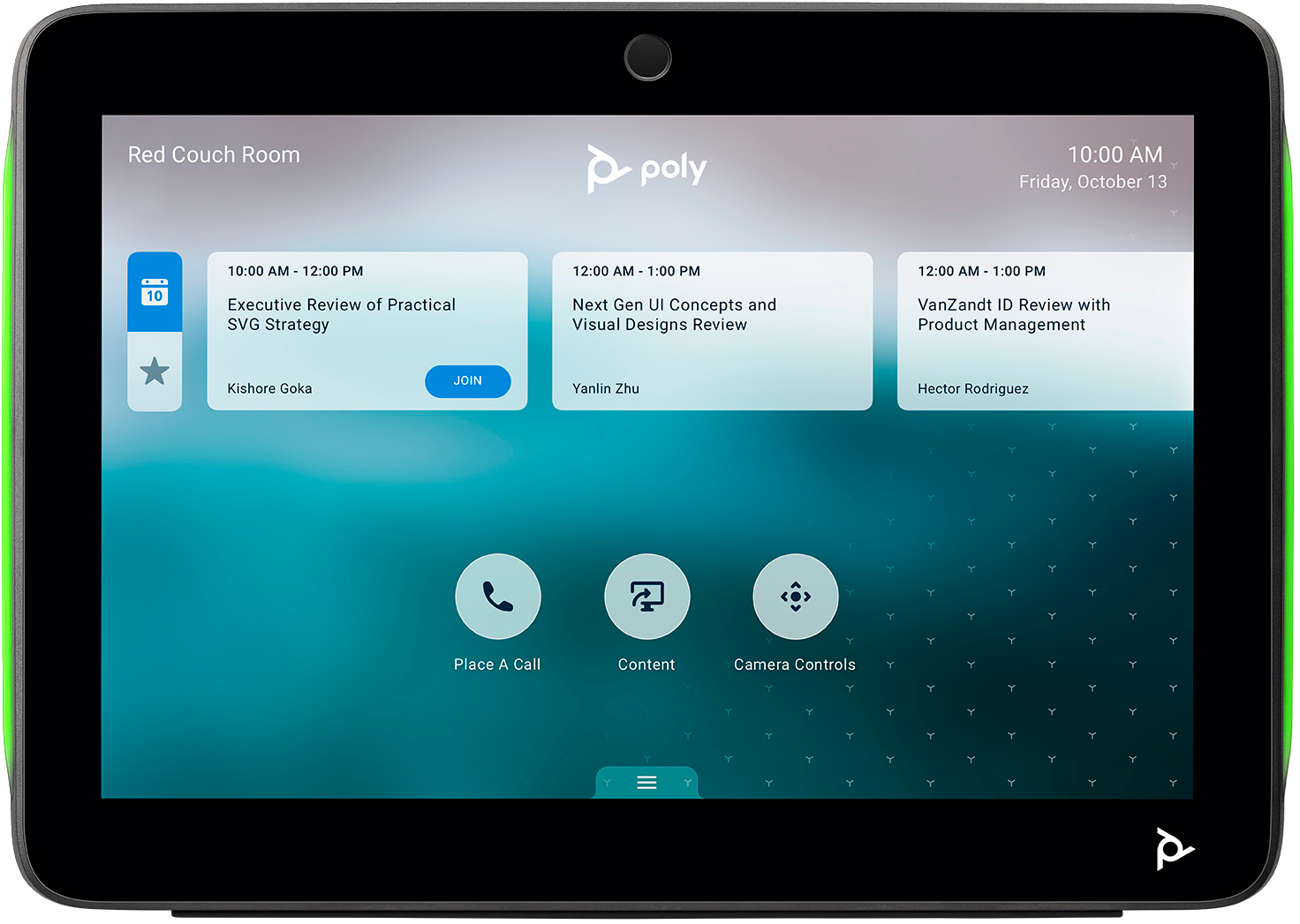 Poly TC10 Touch Controller 10.1" 1280 x 800 Schwarz