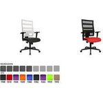 Topstar Bürodrehstuhl "X-Pander", weiß - schwarz Rückenlehne Netzstoff: weiß, Sitzbezug Trevira: schwarz (9500 T203)
