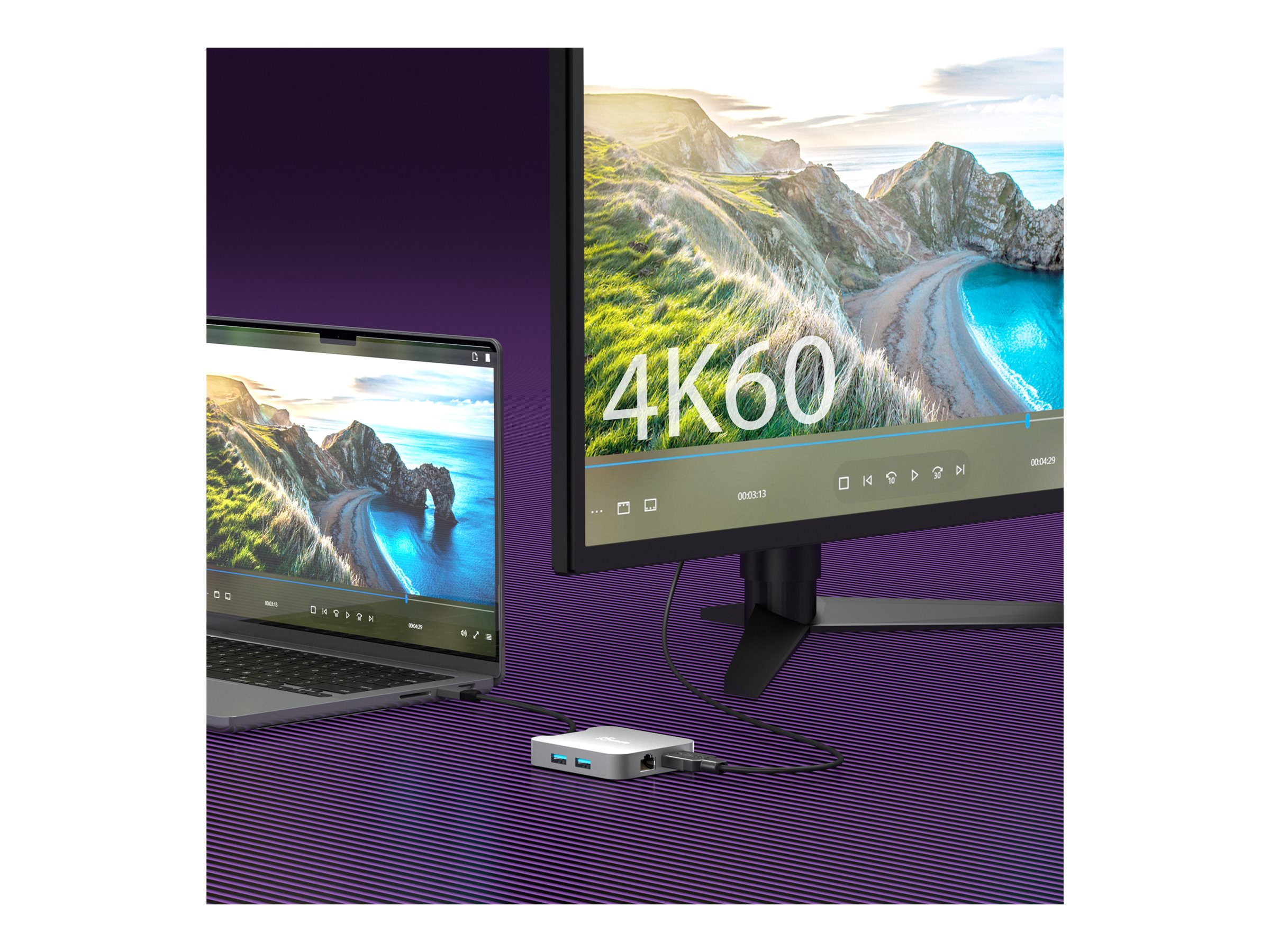 J5Create j5create Elite JCD3191 Dockingstation USB-C HDMI 1GbE Space-grau