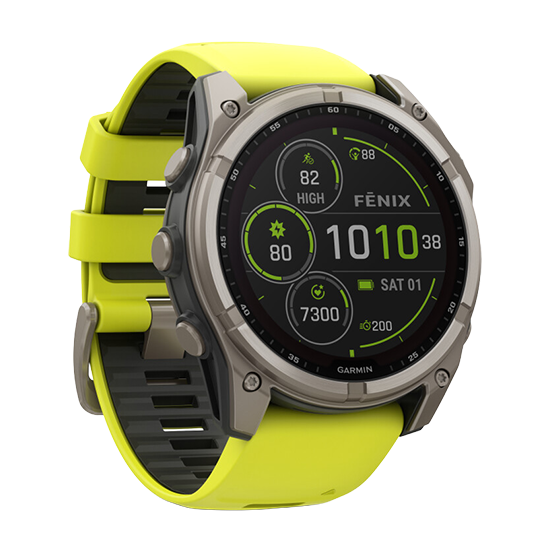 Garmin Sportuhr Fenix 8 Solar Sapphire (010-02907-21)