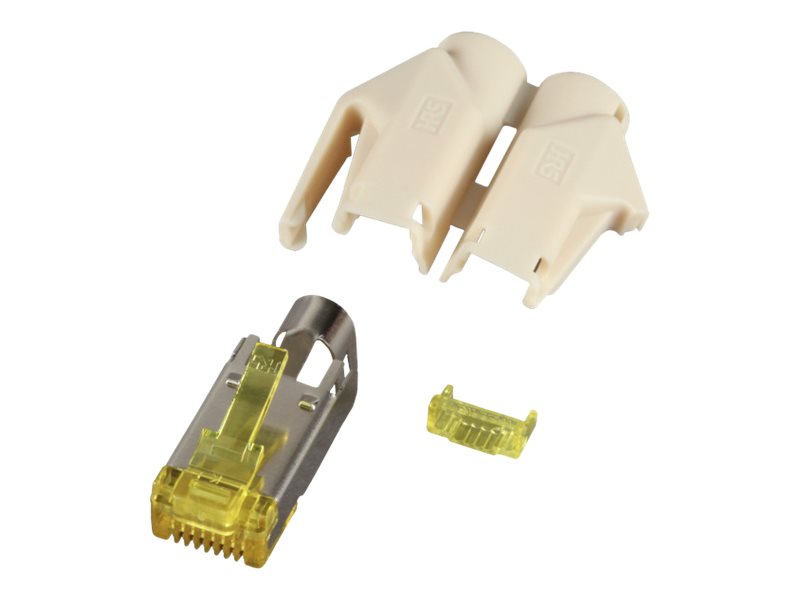 EFB-Elektronik Hirose TM31 RJ-45 Stecker STP Cat.6A 500 MHz Beige 50 Stück