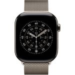Apple 46mm Natural Milanese Loop - S/M (MGJ24ZM/A)