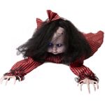 EUROPALMS Halloween Figur kriechend Mathilda, animiert, 110cm (83316174)