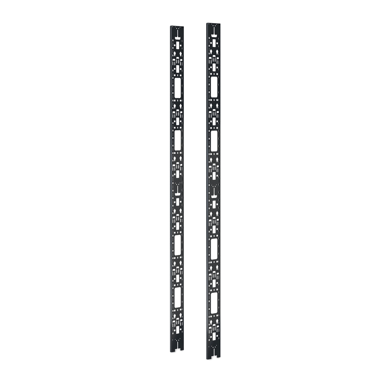 APC NetShelter AR7572 Vertikales Kabelmanagement-Kit Schwarz