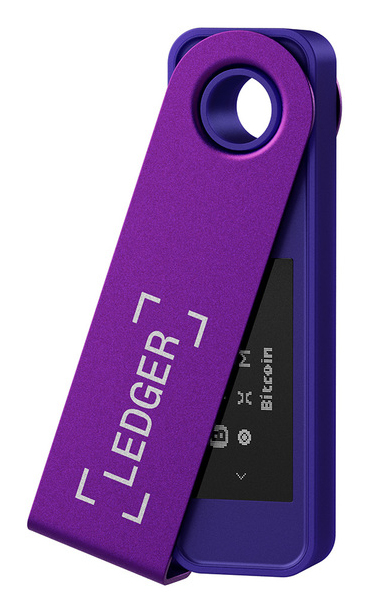 Ledger Nano S Plus Krypto-Wallet USB Lila