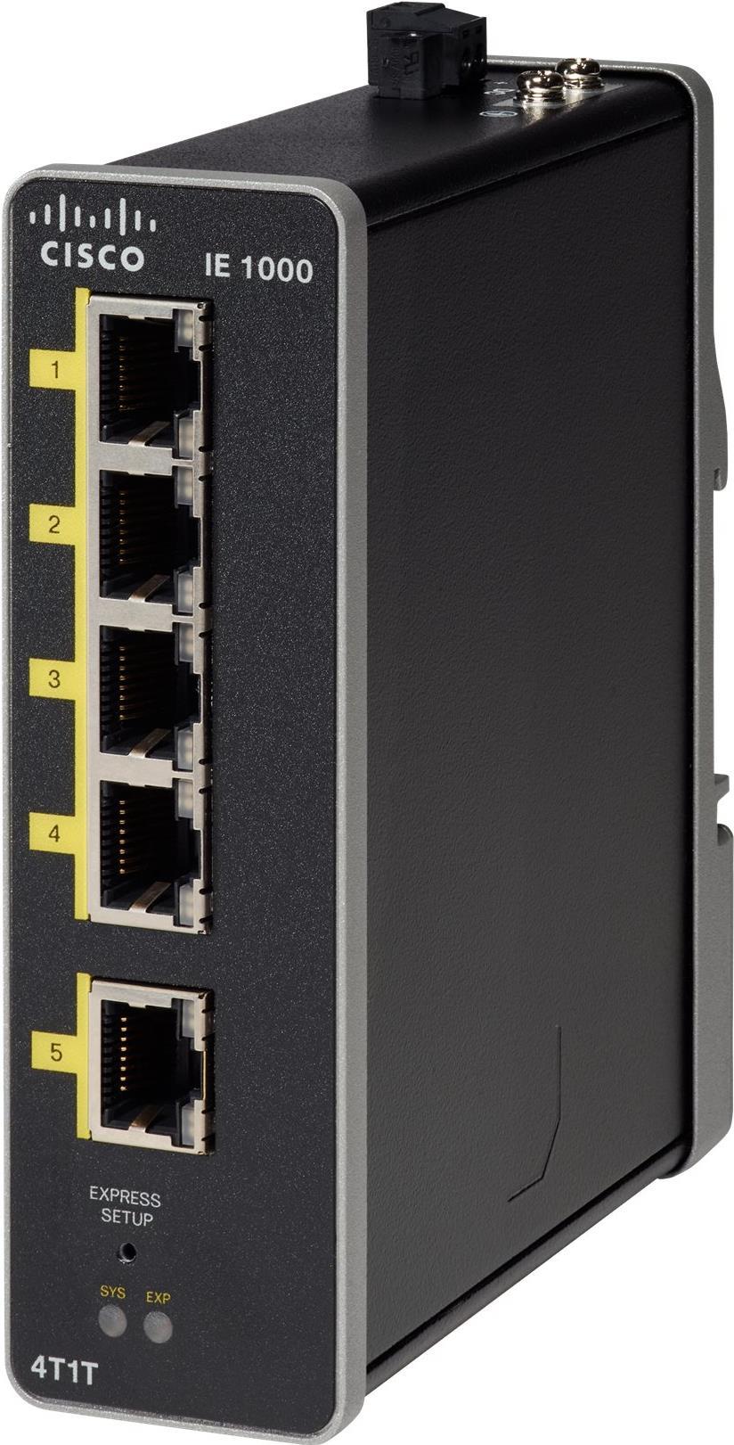 Cisco Industrial Ethernet 1000 Series (IE-1000-4T1T-LM)