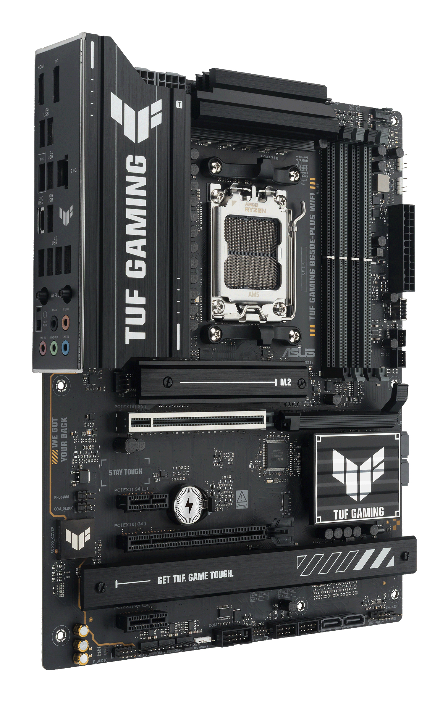 ASUS TUF GAMING B650E-PLUS WIFI Mainboard ATX Schwarz