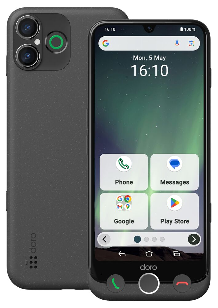 Doro Aurora A30 6,1" 6 GB RAM 128 GB Graphit