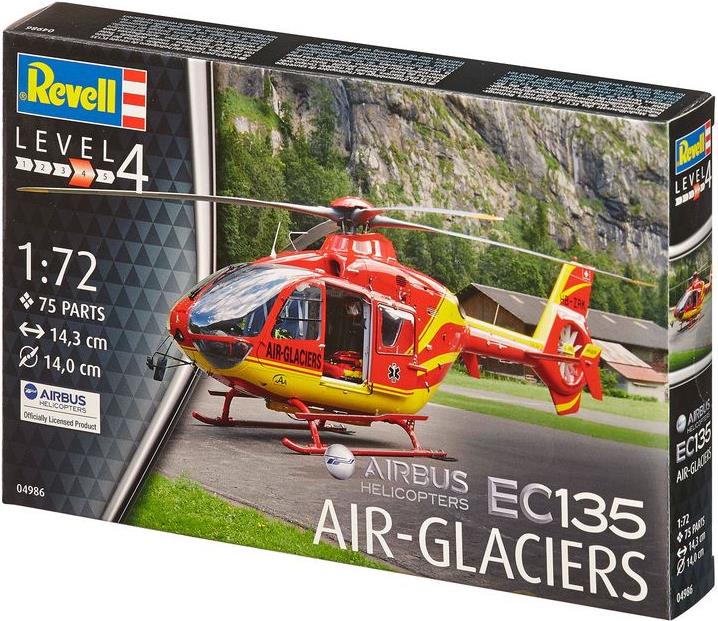 Revell Airbus Helicopters EC135 AIR-GLACIERS (04986)