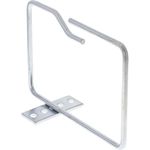 InLine® Kabelbügel, Metall, verzinkt, Öffnung lange Seite, 140x100mm (19110I)