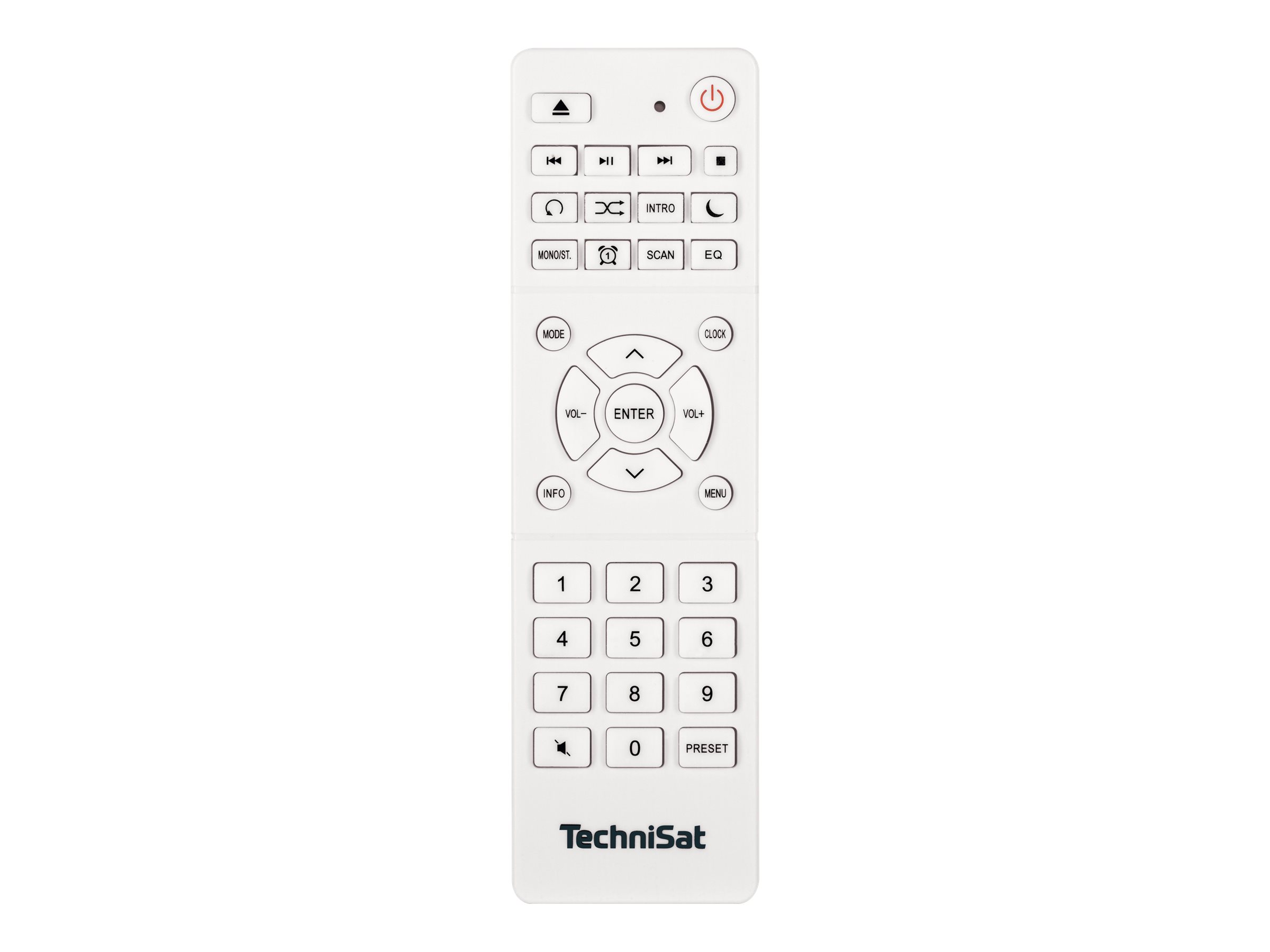 TechniSat DigitRadio 370 CD BT Audiosystem DAB+/UKW CD-Player Bluetooth Weiß