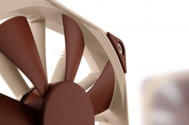 Noctua NF-F12 PWM 120 mm Gehäuselüfter Braun,Beige
