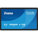 iiyama ProLite S2225AS-B1P Touch-Display 54,6?cm (21,5") Full HD – HDMI/USB-C/LAN – Schwarz
