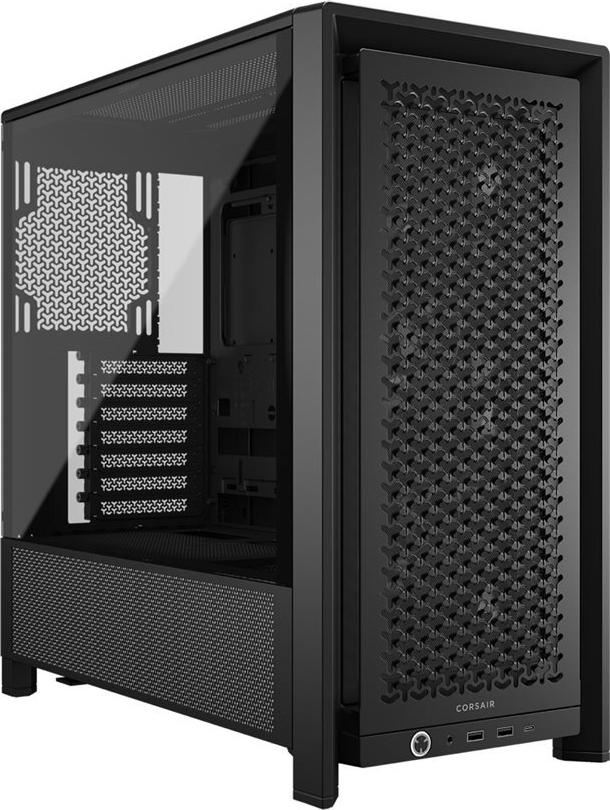 CORSAIR FRAME 4000D WOOD RS Mid-Tower PC-Gehäuse Black/Walnut CC-9011340-WW