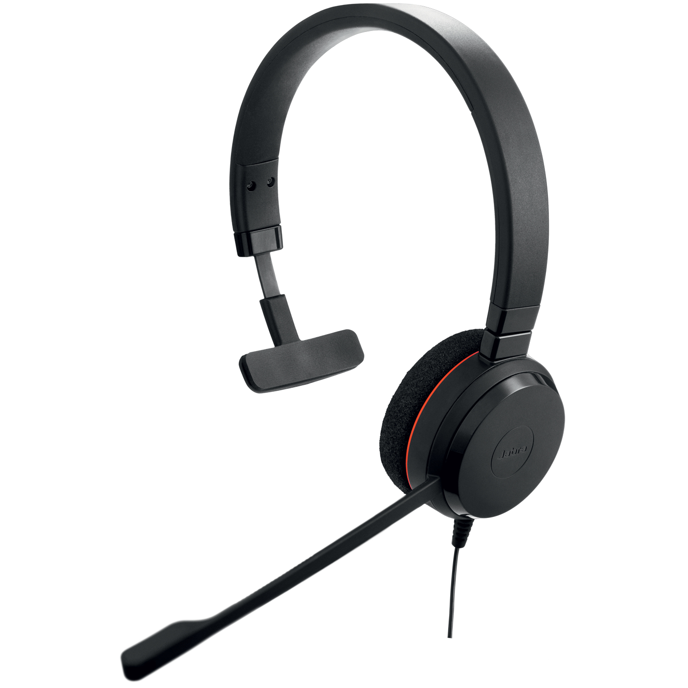 Jabra Evolve 20 UC mono Headset On-Ear USB-A USB-C Schwarz