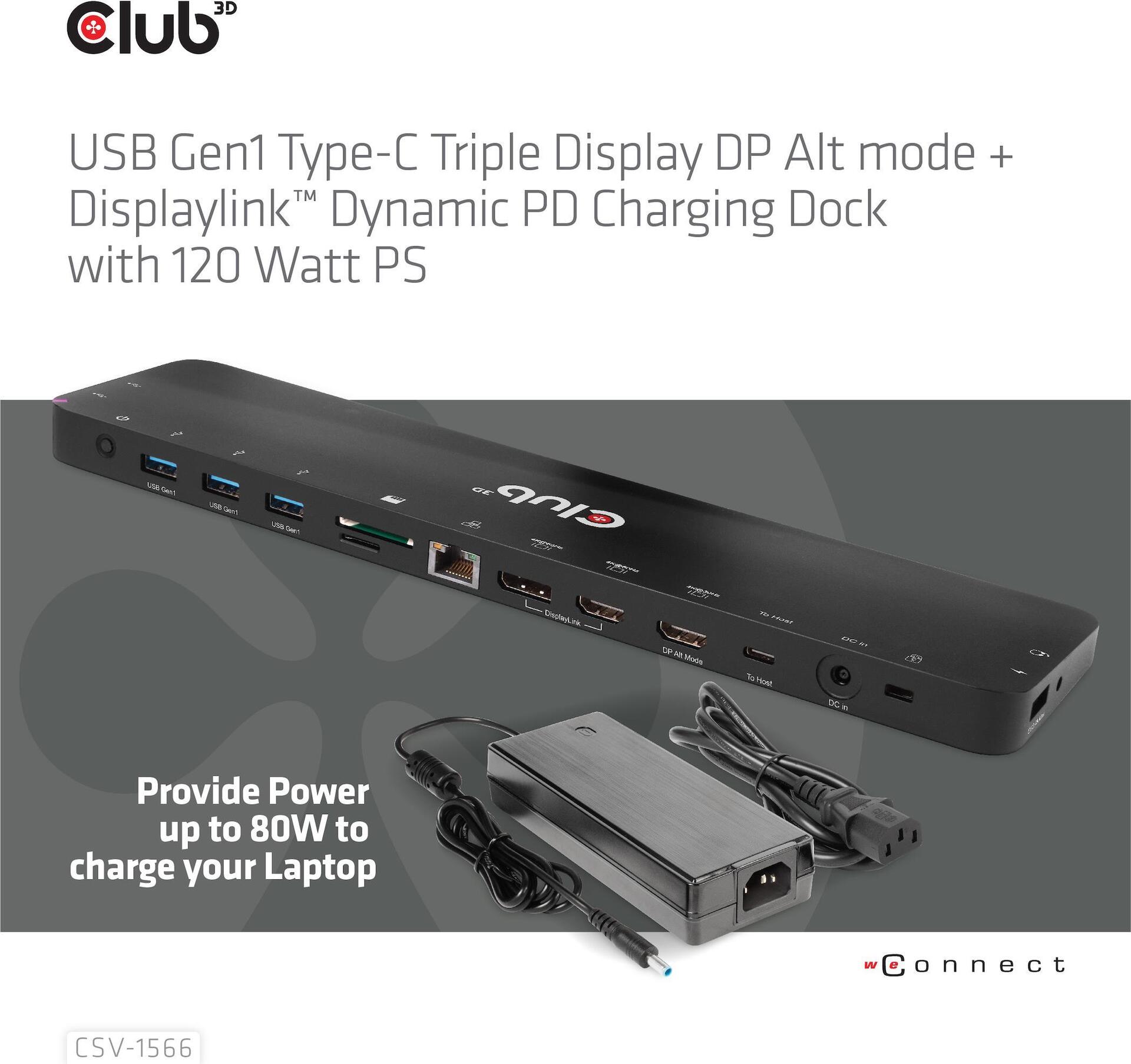 Club 3D Dockingstation (CSV-1566)