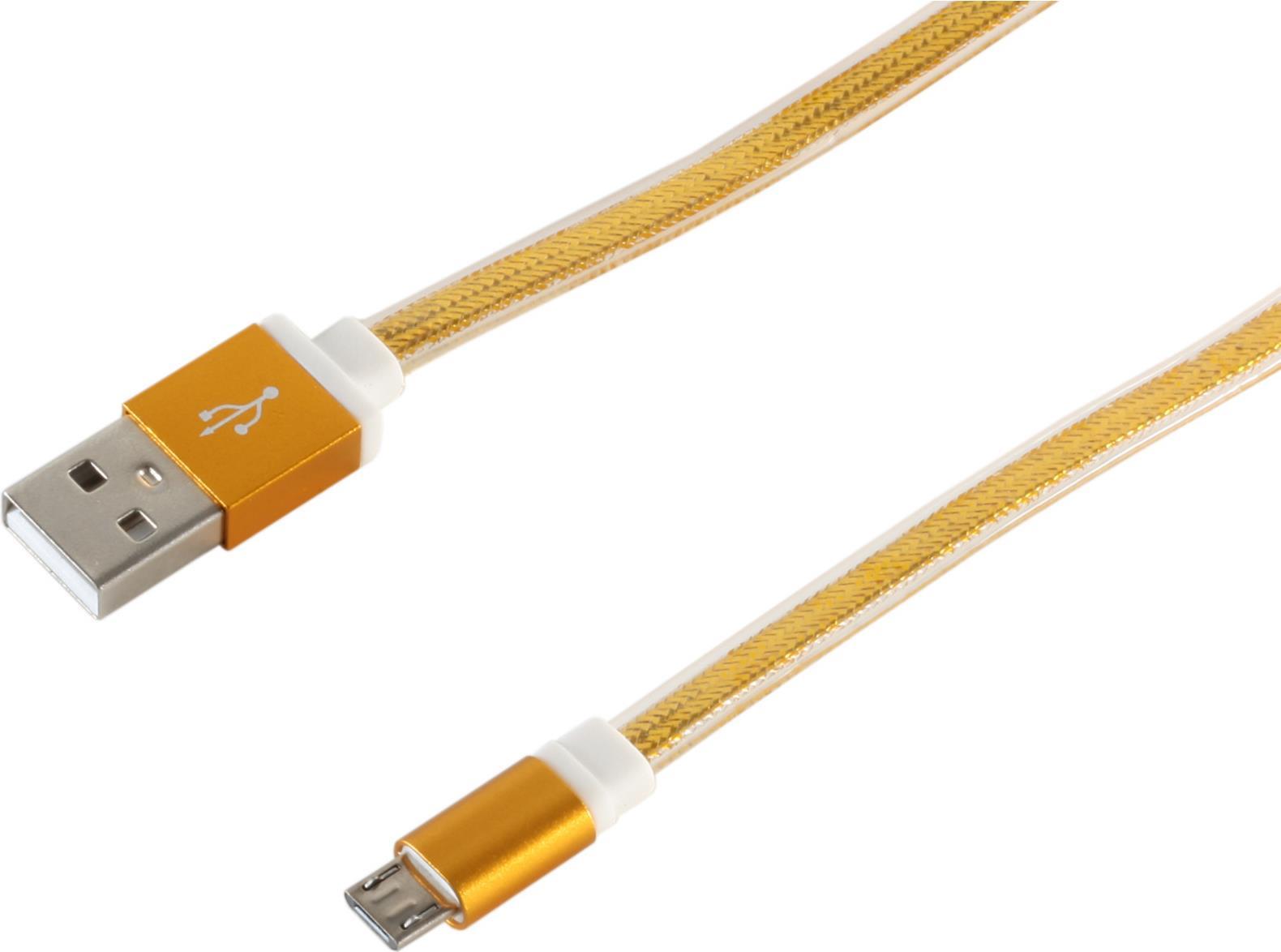S-CONN 14-50046 0.9m USB A Lightning Gold Handykabel (14-50046)