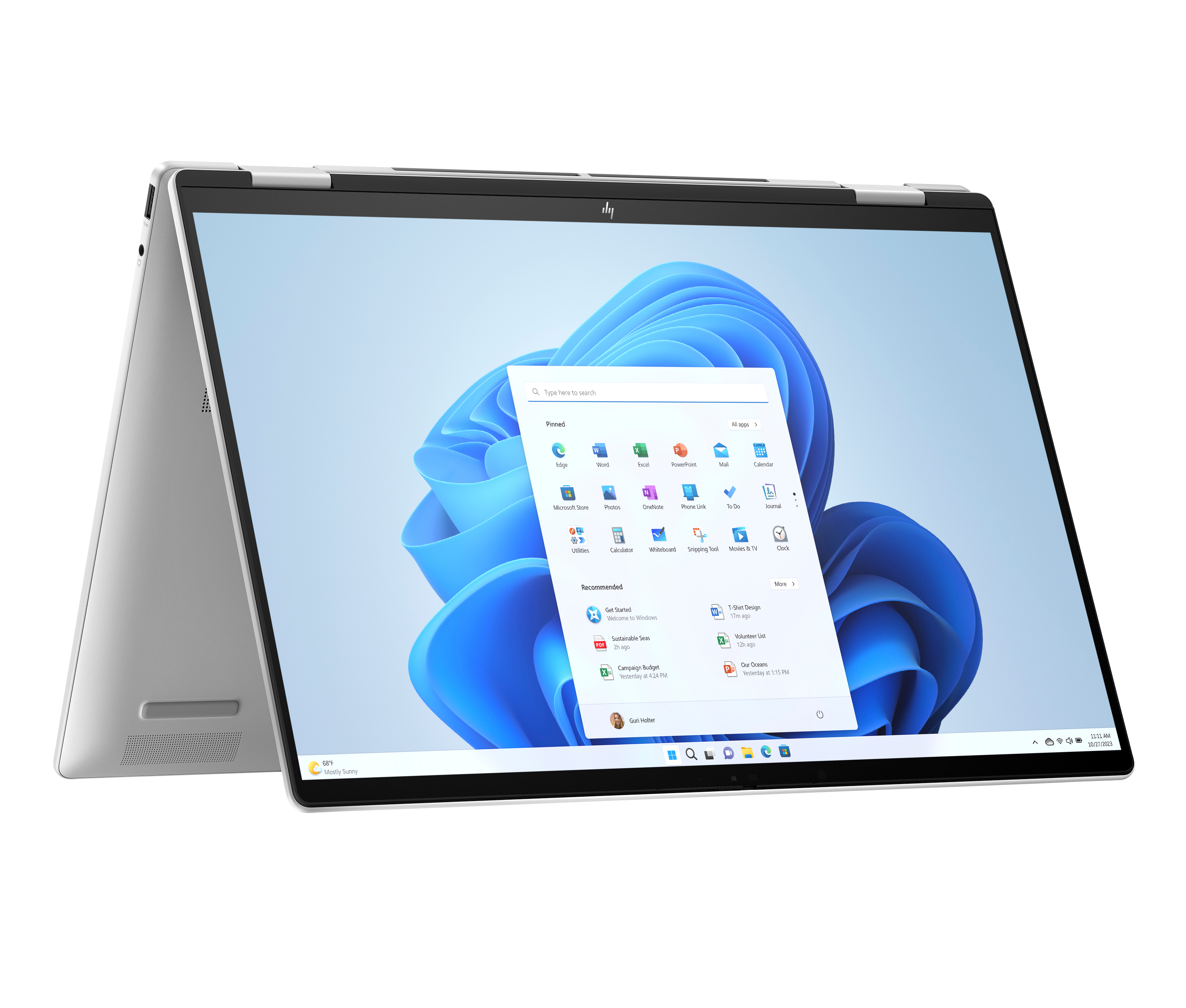 HP ENVY x360 16-ac0177ng 16" 2.8K Touch Intel Core Ultra 7 16 GB RAM 512 GB SSD Silber