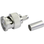 Telegärtner BNC-Kabelstecker Crimp G02 75 Ohm, crimp/crimp, Professional, A0206, G02 (RG-59B/U), UG-1789/U  - 5 Stück (J01002A1288Y)