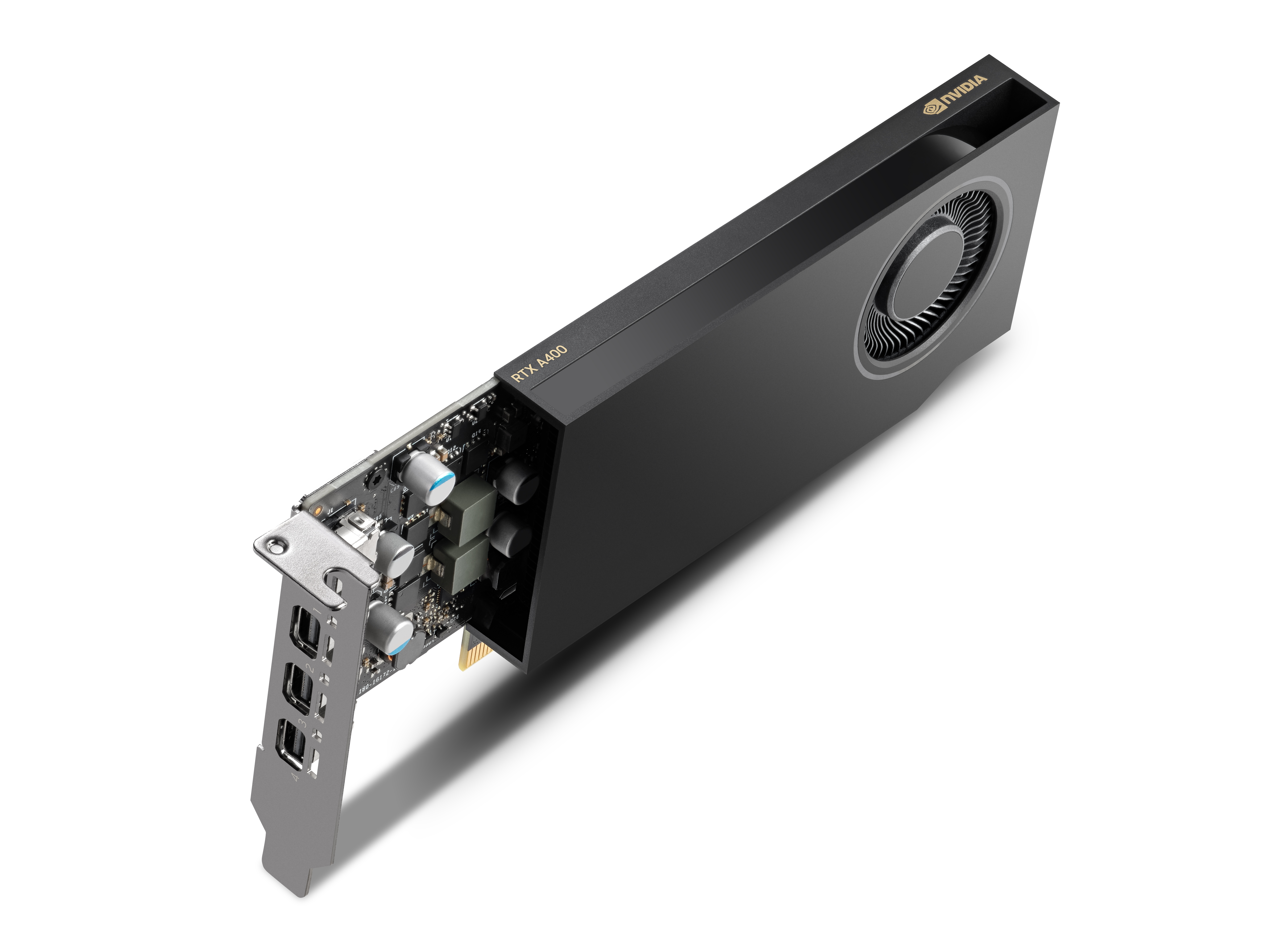 NVIDIA RTX A400 4 GB GDDR6 PCIe 4.0 x8 Schwarz