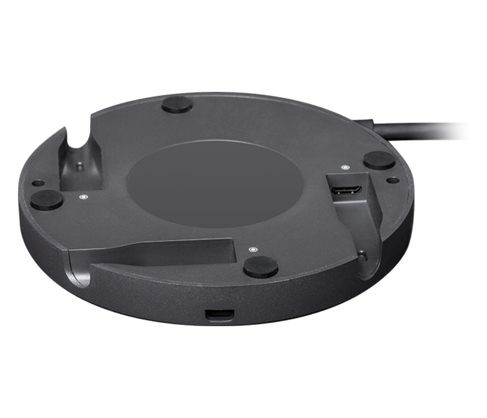 Logitech Rally Mic Pod Hub Mikrofon-Schnittstellenadapter Graphite