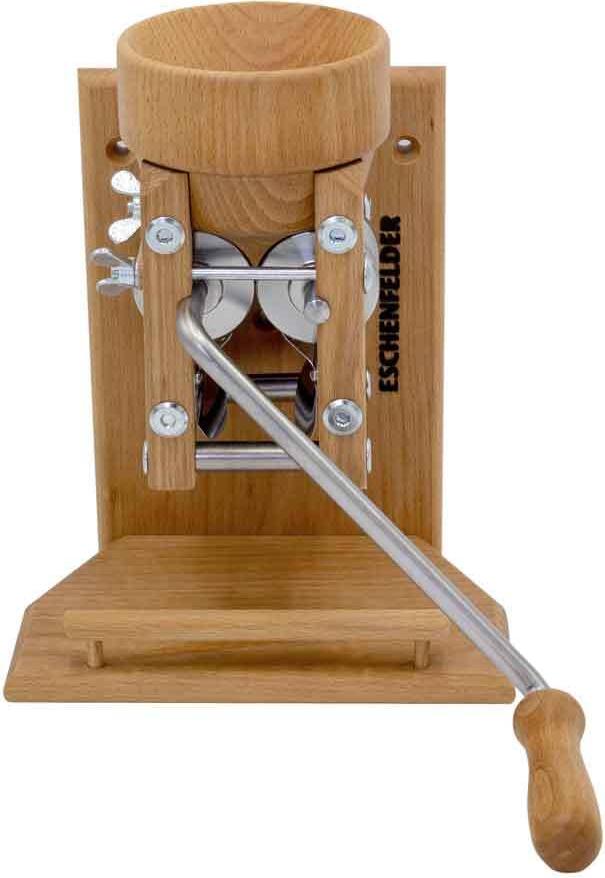Eschenfelder Korn-Quetsche Wandmodell mit Holztrichter