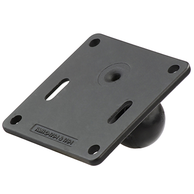 RAM Mounts RAM VESA-Platte 75x75 mm mit C-Kugel 1,5" Schwarz