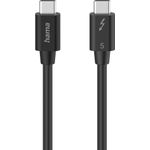 Hama Thunderbolt-5-Kabel USB-C, 80 Gbit/s, 5 A, 240 W, Ultra-HD 8K, 1,00 m (00200796)