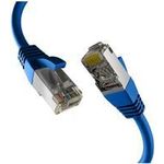 EFB-Elektronik CAT8.1 BLAU 1m RJ45 PATCHKABEL S/FTP PIMF LSZH 2000MHZ 40GB NETZWERKKABEL Hersteller: EFB Elektronik (EC020200235)