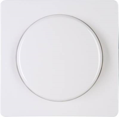 Kopp Abdeckung für Dimmer mit Druck-Wechselschalter, HK05, arktis Dimmer HK05 Arktis-Weiß 333702006 (333702006)
