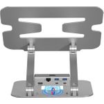 Rapoo Laptop-Staender mit 5-in-1 USB-C Multiport Adapter (00221222)