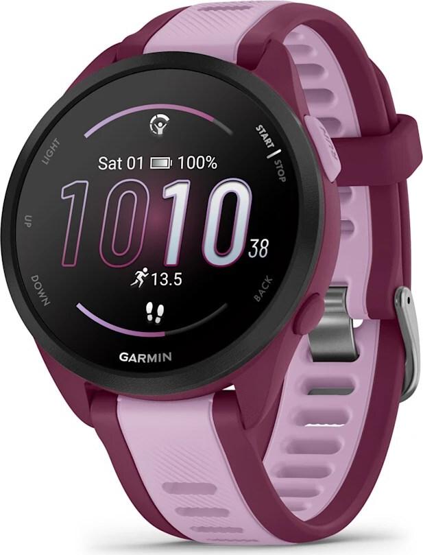 Garmin Forerunner 165 Music 1.2" AMOLED GPS Smartwatch 4 GB Berry, Flieder