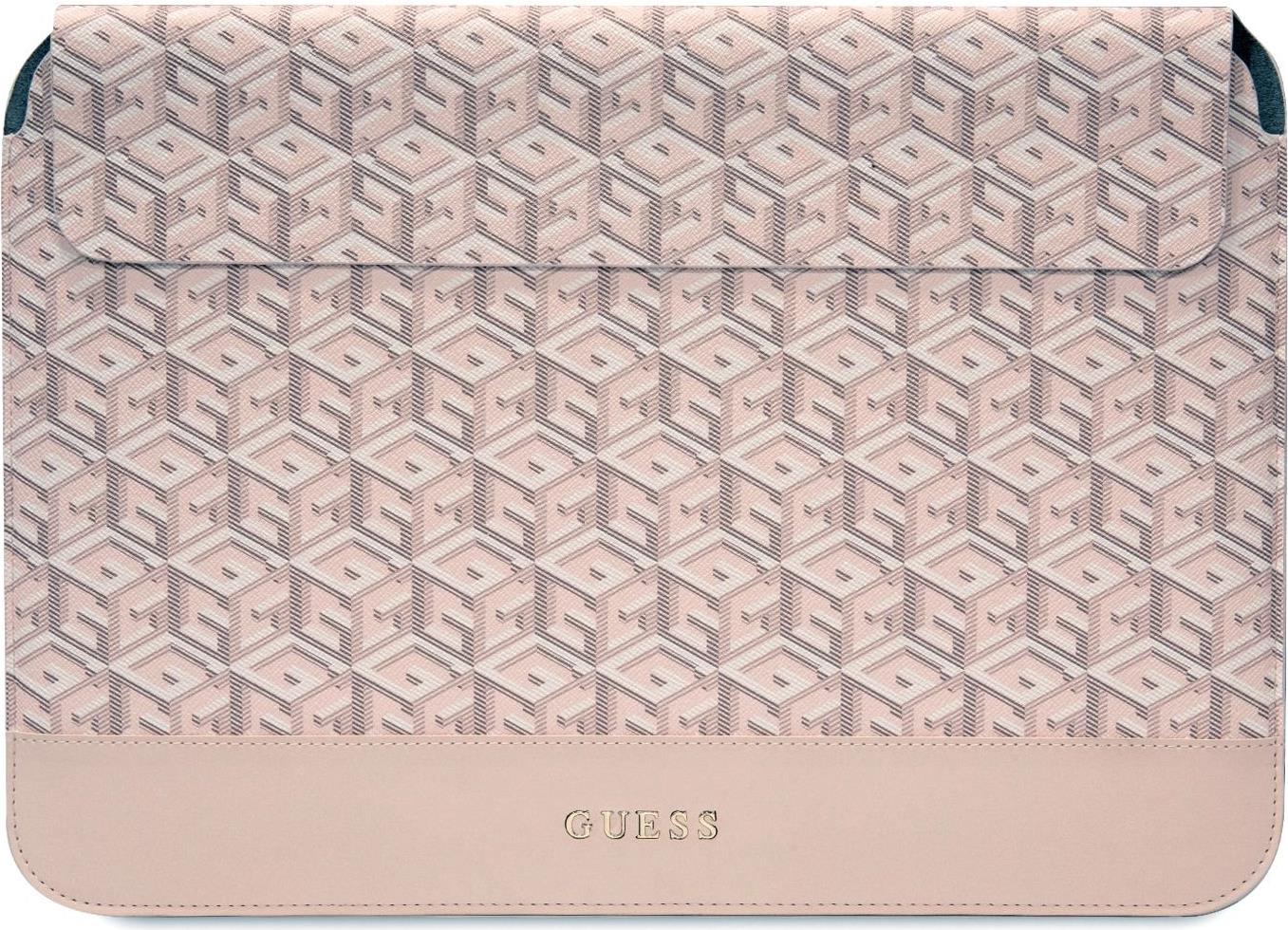 Guess PU G Cube Computer Sleeve 13/14 - pink (GUCS14HGCFSEP)
