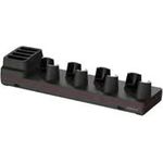 HONEYWELL 5 Bay Charge base. For recharging up to 4pcs of CT70 with or w/o boot and 4pcs of batteries. Kit includes net base, cup with insert adapter, battery cup, power supply and EU power cord. Remove the Insert adapter to charge CT70 w/boot. (CT70-5CB-UVX-BAT-2)