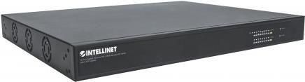 Intellinet 561440 Netzwerk-Switch Managed Gigabit Ethernet (10/100/1000) Schwarz Power over Ethernet (PoE) (561440)