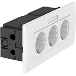 OBO Bettermann SDE-RW D0RW3B Steckdose Weiß (6119433)