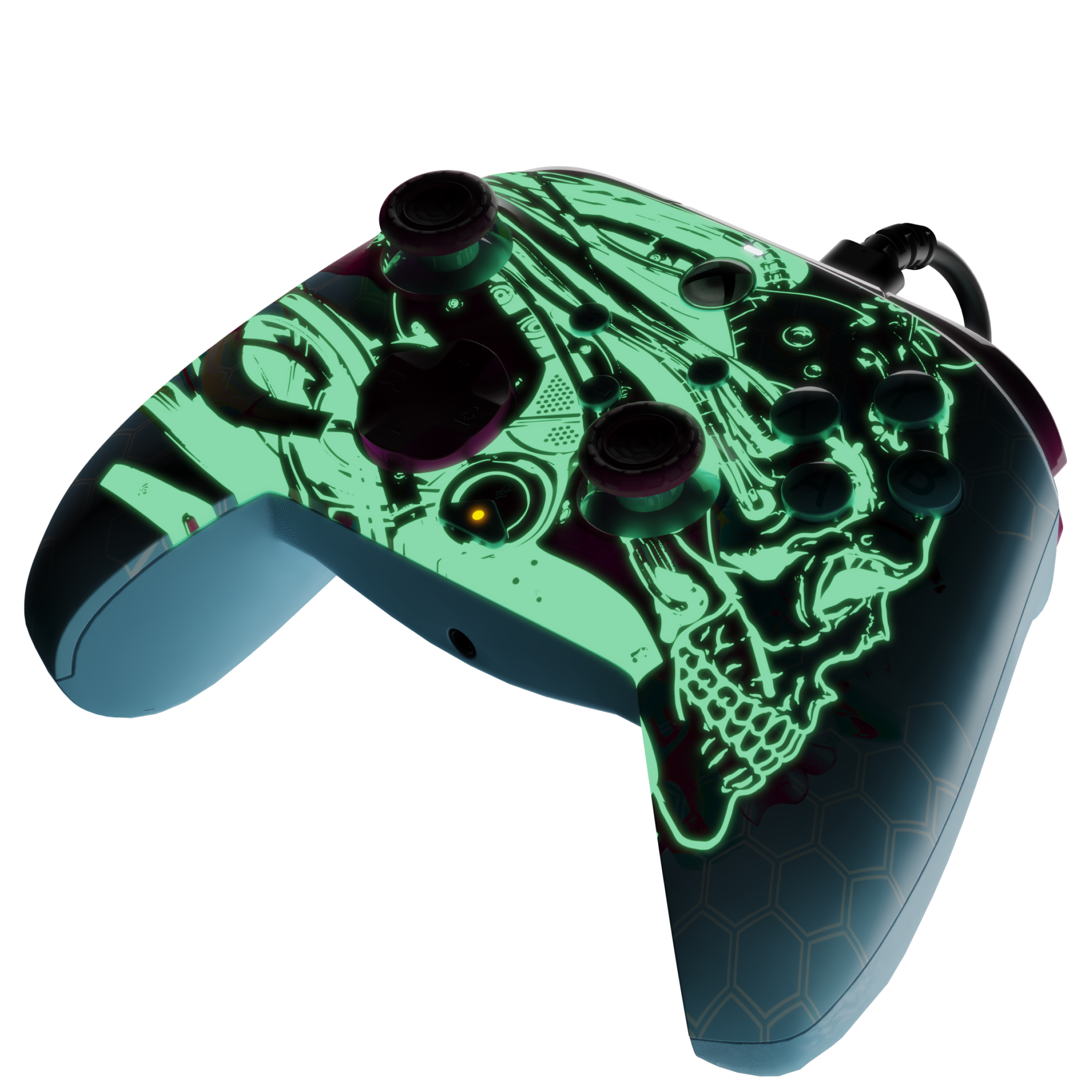PDP REMATCH GLOW Advanced Kabelgebundener Controller USB Typ-C Blau/Pink