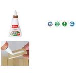 Kores Holzleim "XPRESS WOOD-GLUE", 125 ml, weiß Drehverschluss, mit Dosierkappe, tropffrei, bis zu 3 Stunden - 1 Stück (K75725)