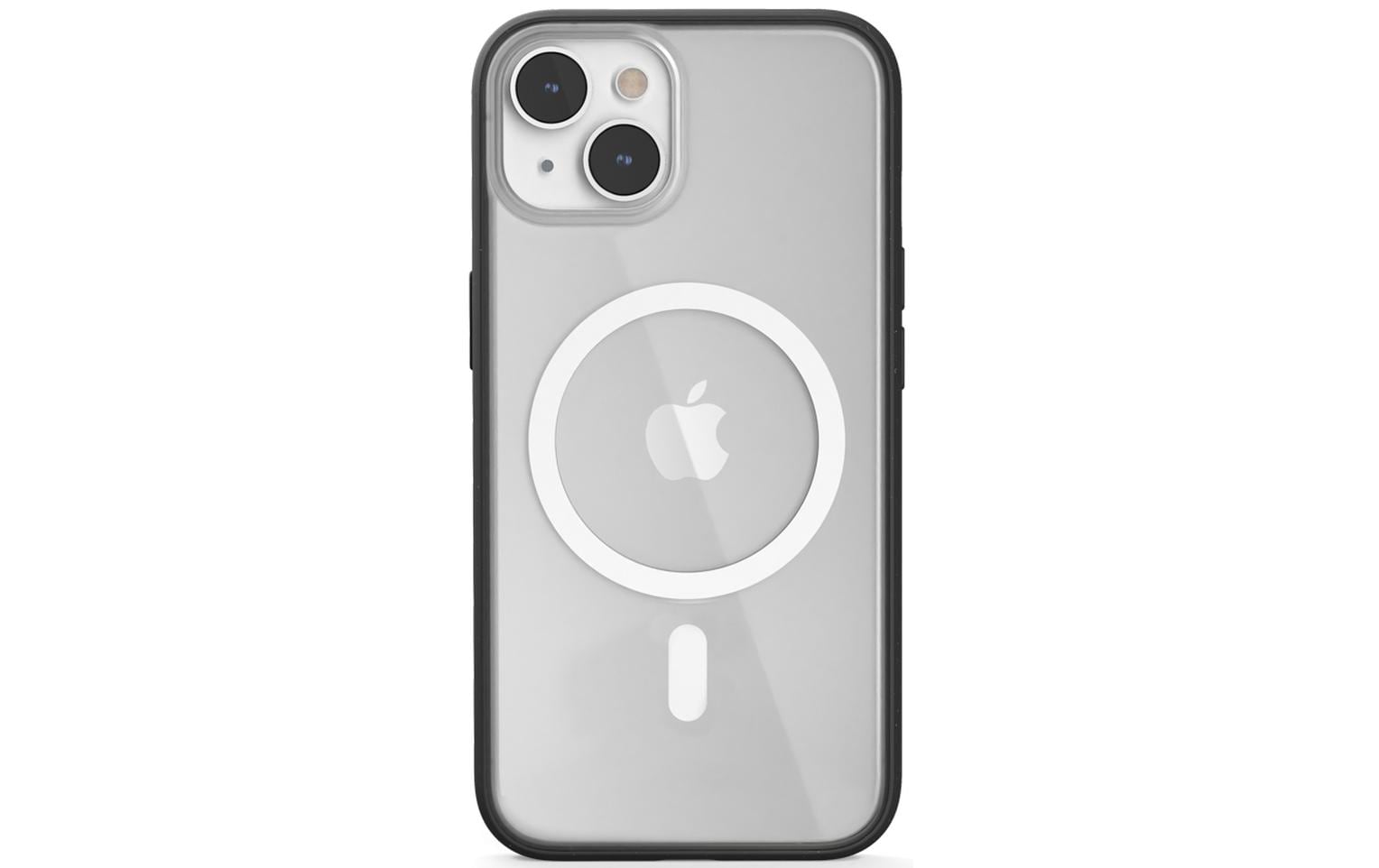 Woodcessories ECO643 Cover für Apple iPhone 14 Plus 6,7" MagSafe Schwarz, Transparent