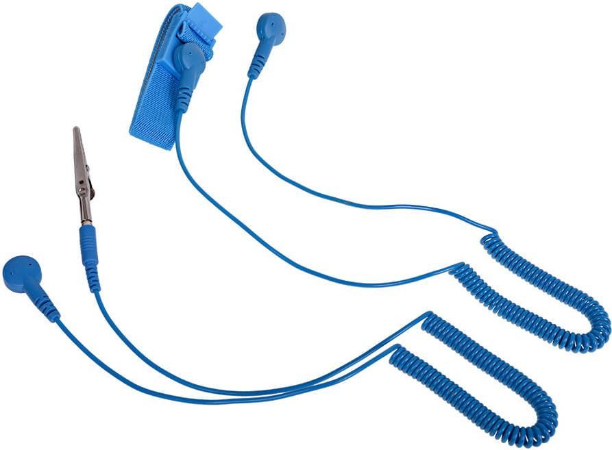 Alphacool Antistatik Handgelenk Manschette blau (11645)