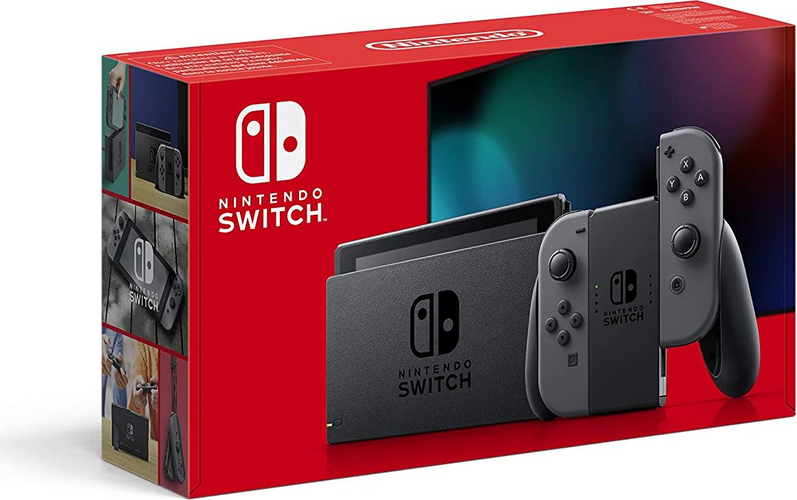 Nintendo Switch Tragbare Spielkonsole Grau 15,8 cm (6.2" ) Touchscreen 32 GB WLAN (10002199)