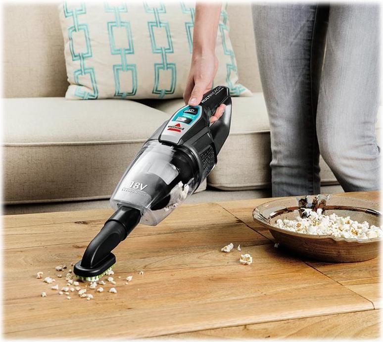 BISSELL MultiReach Essential 2280N 2-in-1-Akku-Stabstaubsauger beutellos Schwarz/Titan