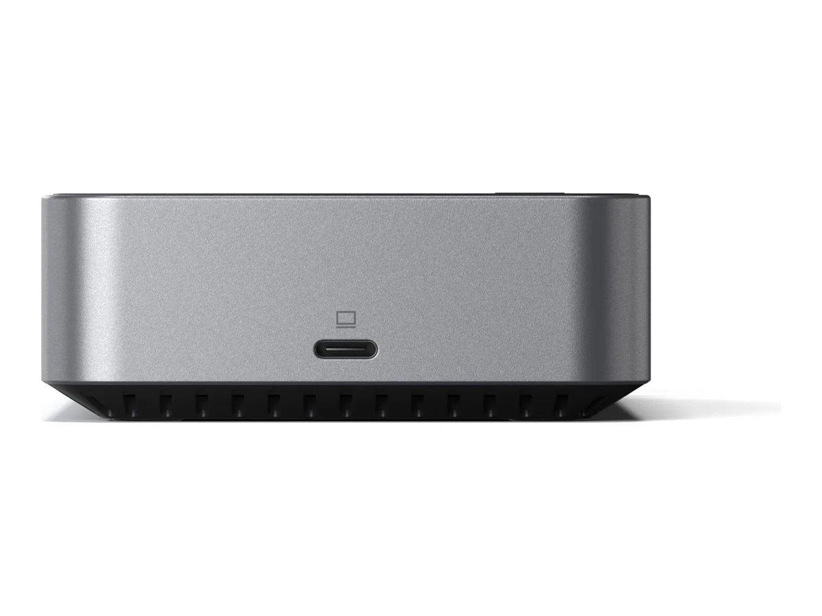 Satechi Triple 4K Display Dockingstation 130 Watt Schwarz - Silber