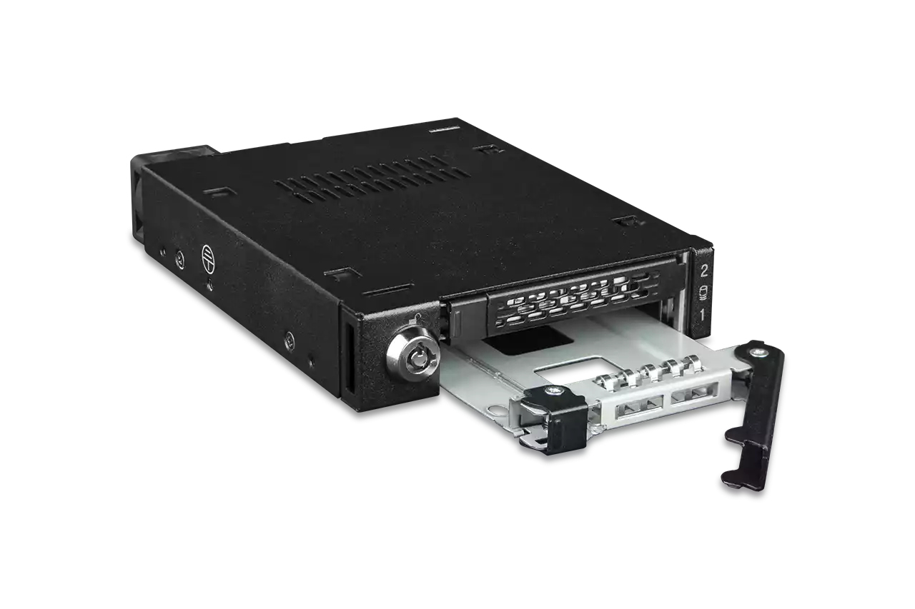 ICY BOX ToughArmor MB092VK-B Einbaurahmen 2x 2.5" U.2/U.3 NVMe Schwarz