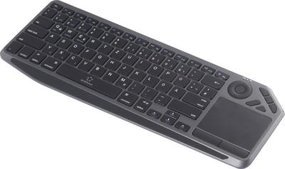 Renkforce RF-WLBTKB-300 Bluetooth Funk Tastatur Deutsch QWERTZ Schwarz Integriertes (RF-6746416)
