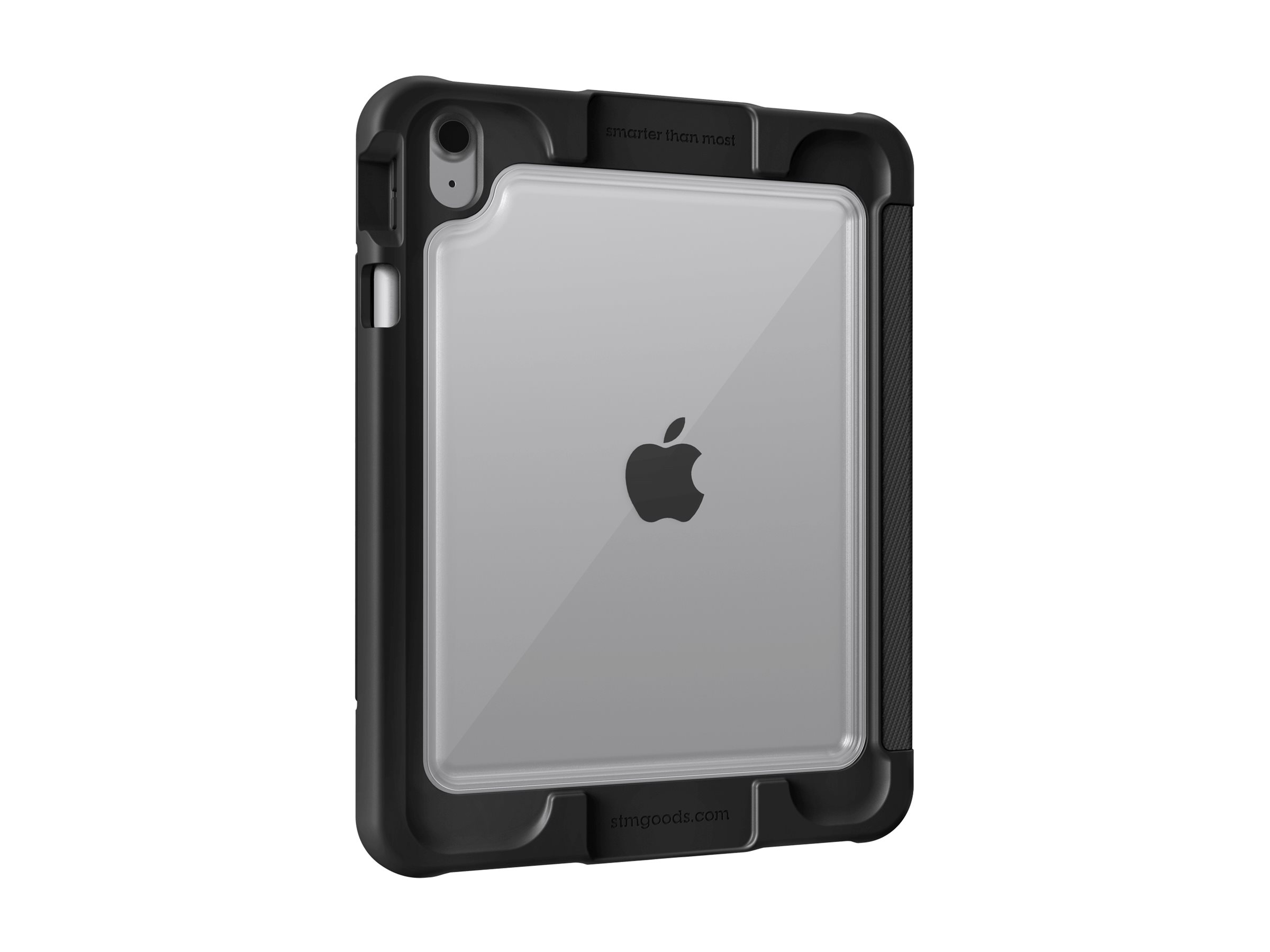 STM dux Ultra Flip-Hülle für Apple iPad 11" Schwarz, Transparent